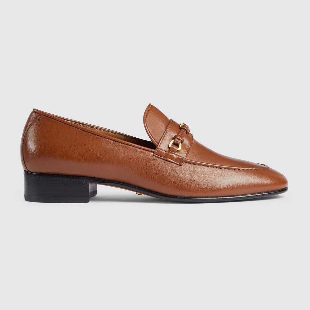 Gucci Gucci Horsebit Interlocking G Loafers SIZE … - image 1