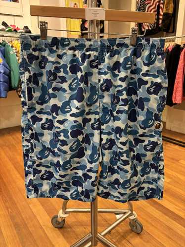 Bape Bape Blue Camo Mesh Shorts