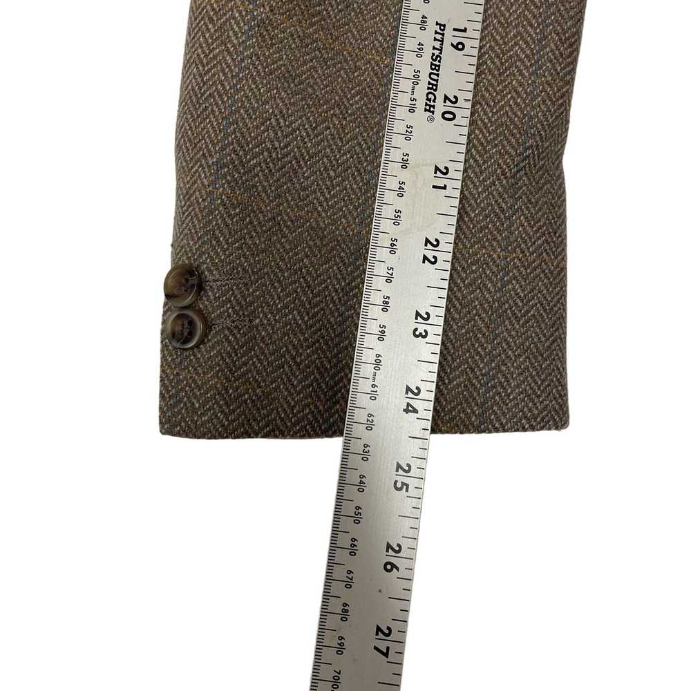 Other Vtg MAGEE HERRINGBONE Sport Coat Overcheck … - image 9