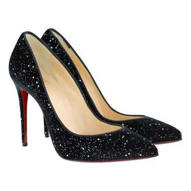 Christian Louboutin Pigalle velvet heels