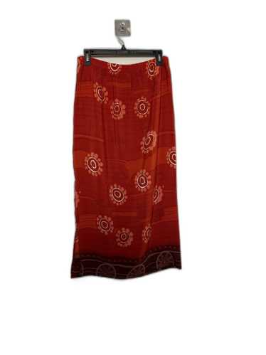 Designer Bohemian Indie Dark Orange Floral Printed