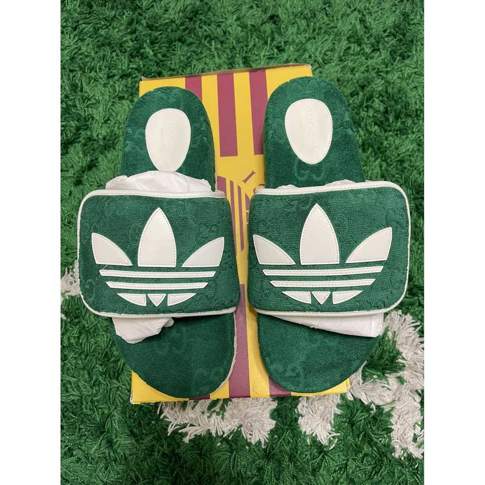 Gucci X Adidas Cloth sandals - image 2