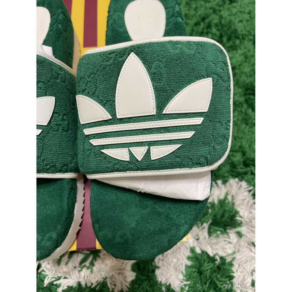 Gucci X Adidas Cloth sandals - image 3