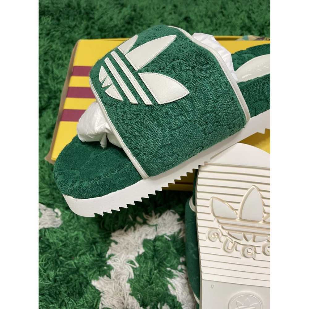 Gucci X Adidas Cloth sandals - image 6