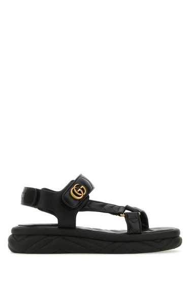 Gucci Double G leather sandals