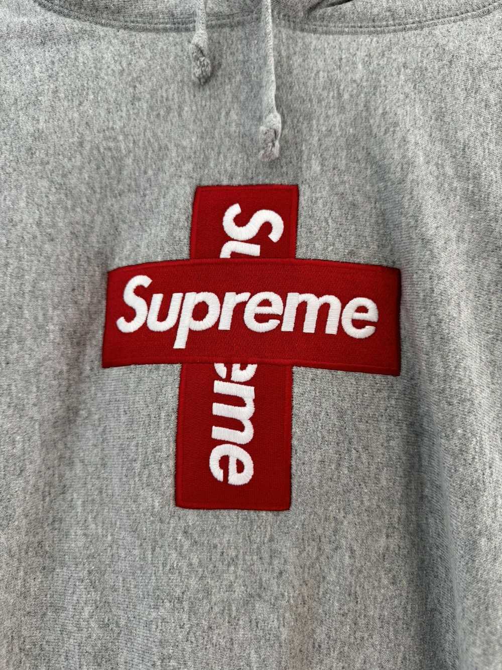 Supreme Supreme Cross Box Logo Hoodie - image 2