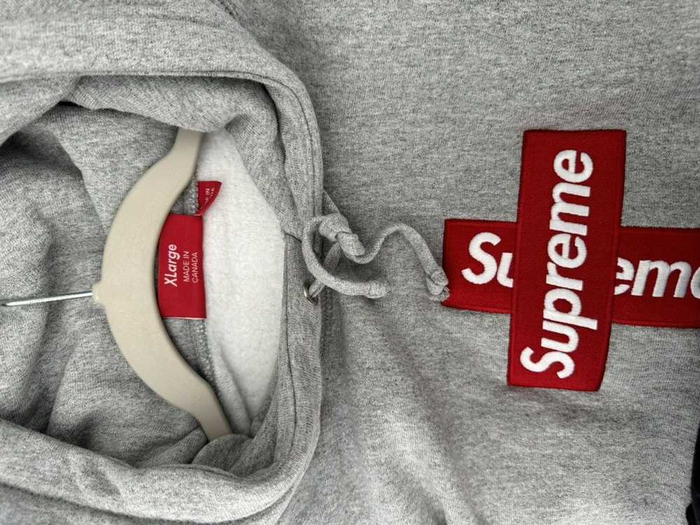 Supreme Supreme Cross Box Logo Hoodie - image 6