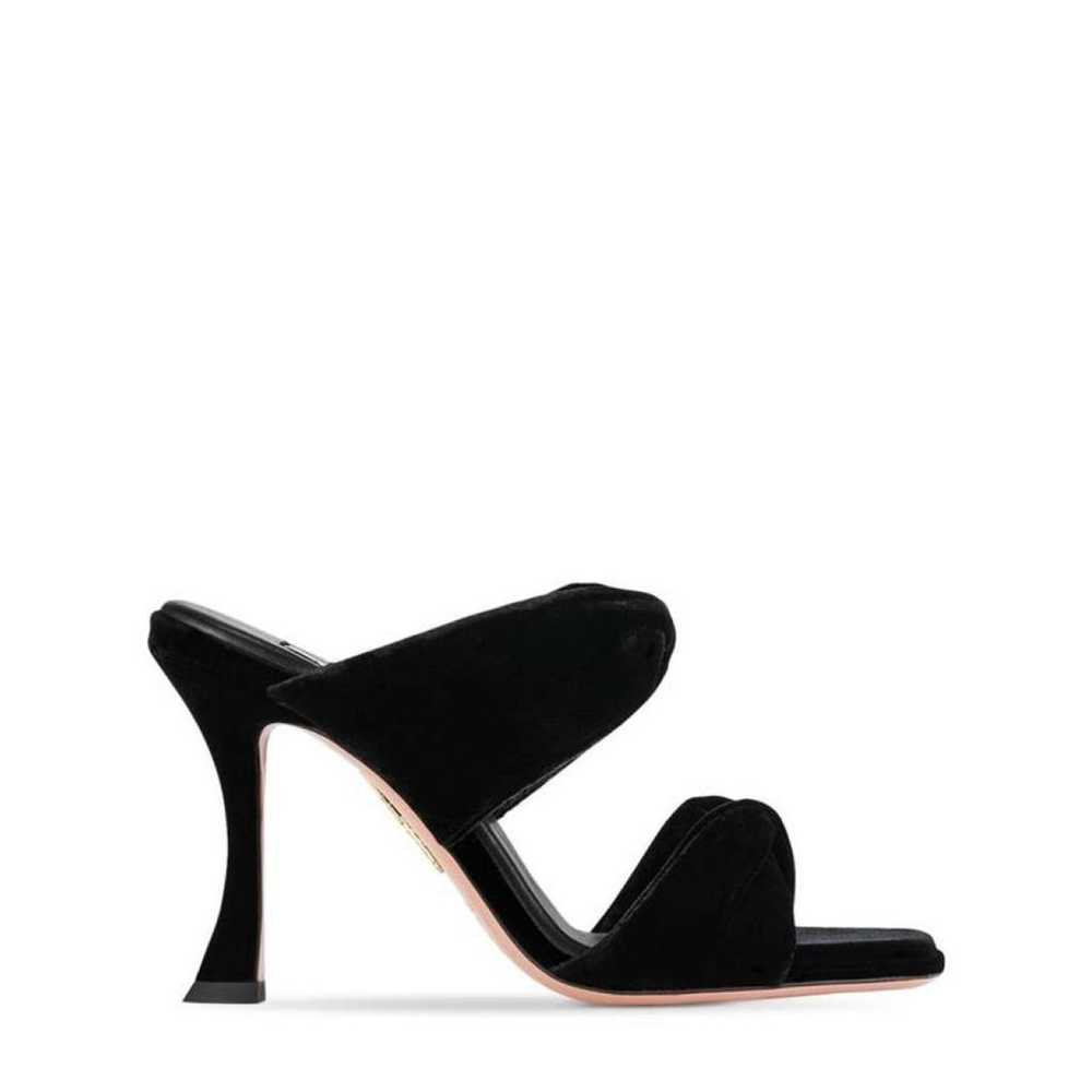 Aquazzura Velvet sandal - image 2