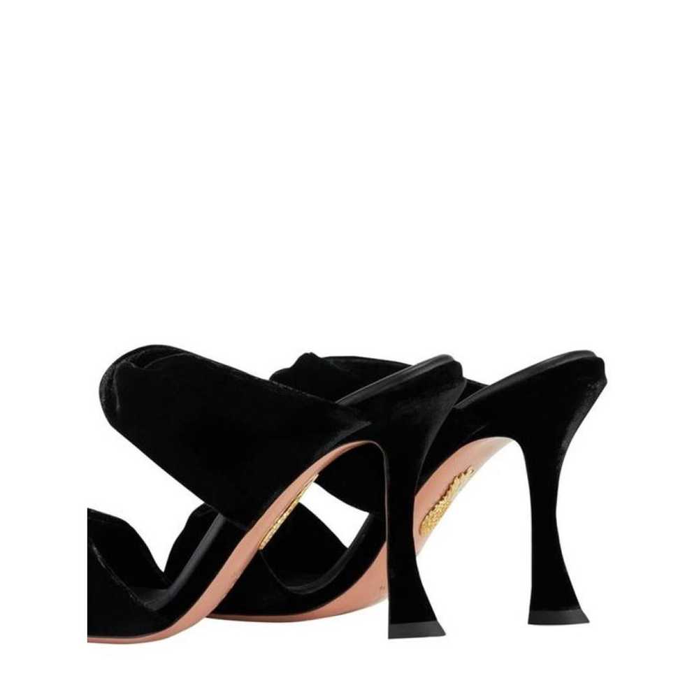 Aquazzura Velvet sandal - image 5