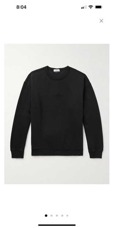 Stone Island Stone Island Cotton Jersey Sweatshirt - image 1