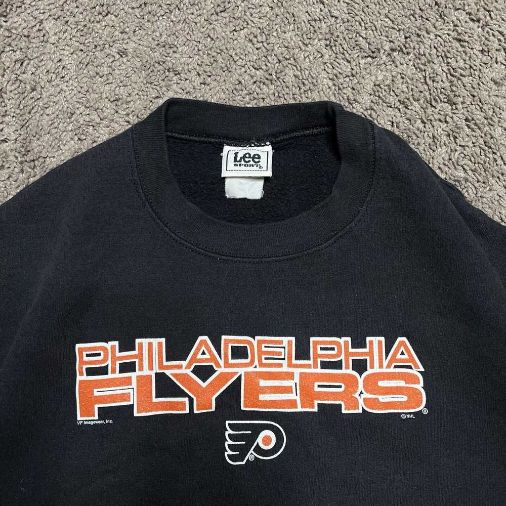 Lee Vintage Philadelphia Flyers Crew Neck Sweatsh… - image 2