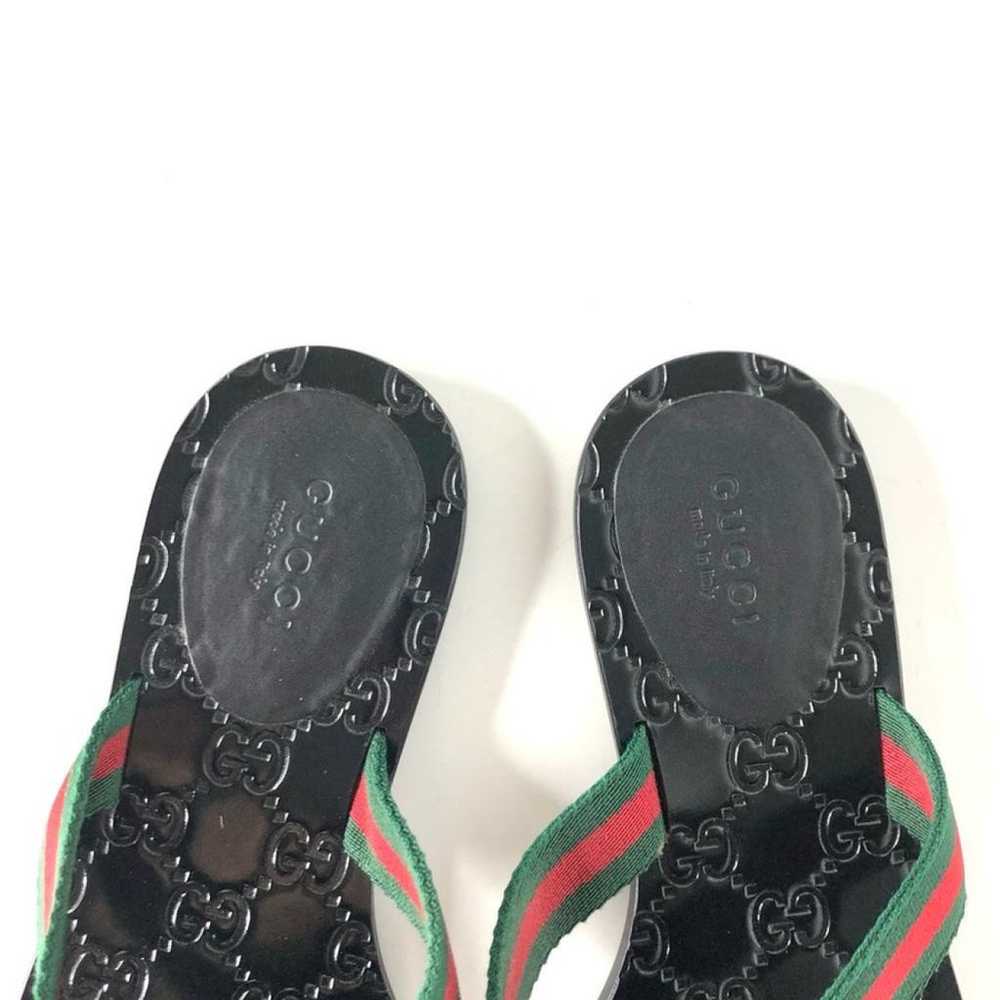 Gucci Leather sandal - image 3