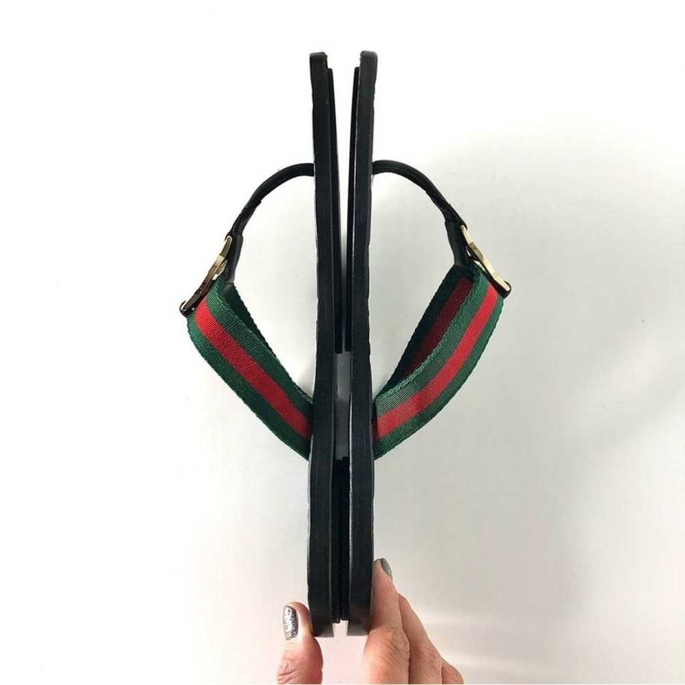 Gucci Leather sandal - image 6