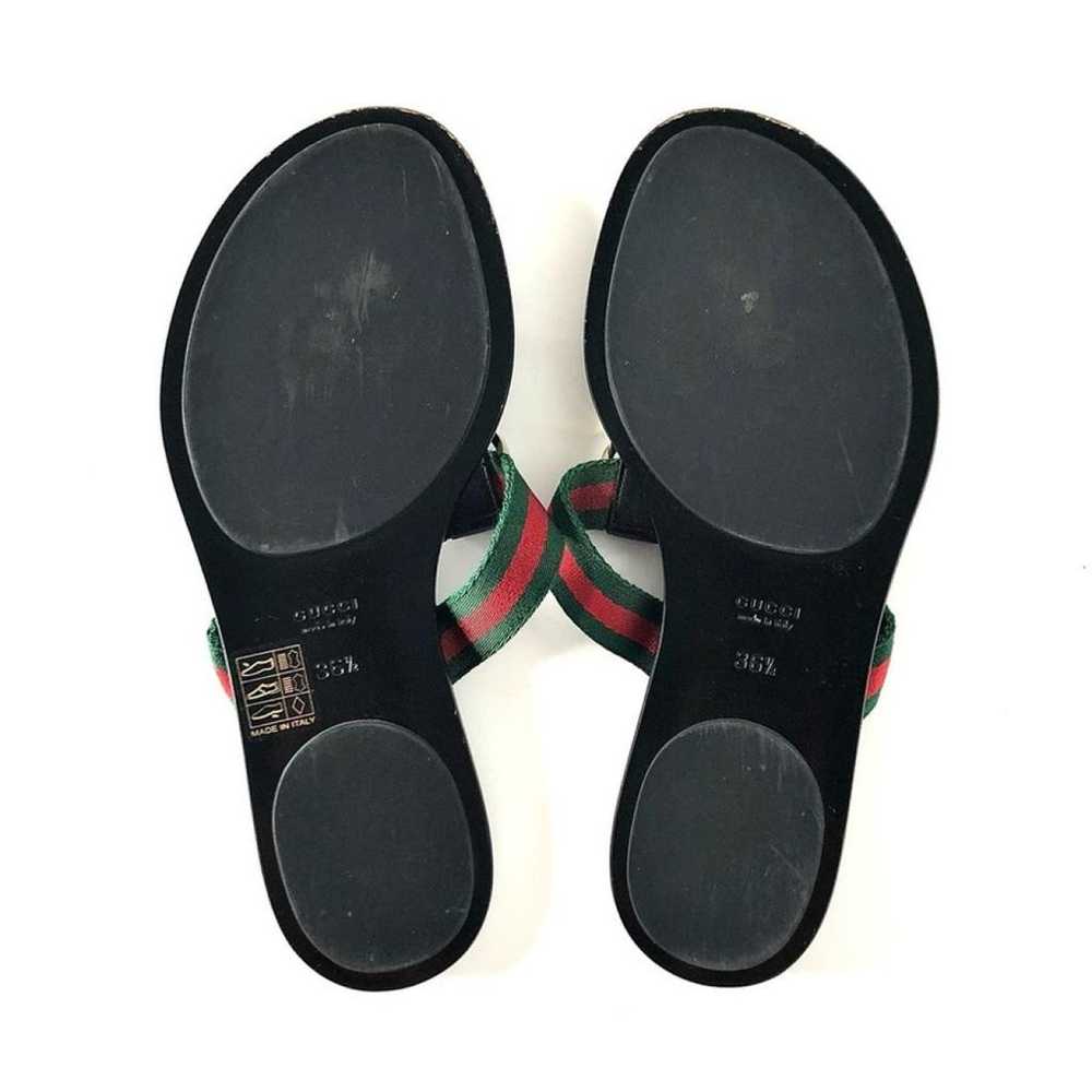 Gucci Leather sandal - image 8