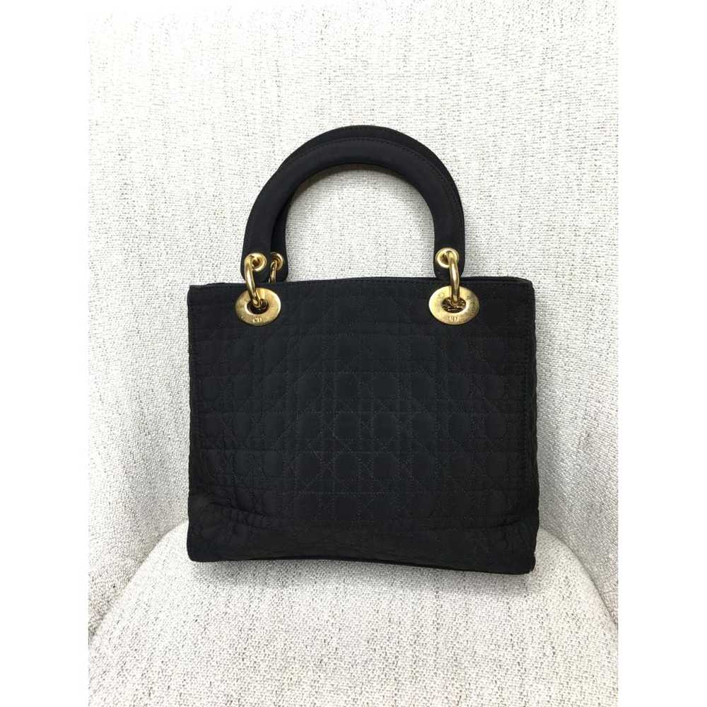 Dior Lady Dior cloth handbag - image 7