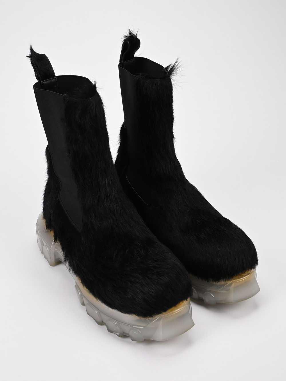 Rick Owens Pony Hair Beatle Bozo Tractor Boots - image 10