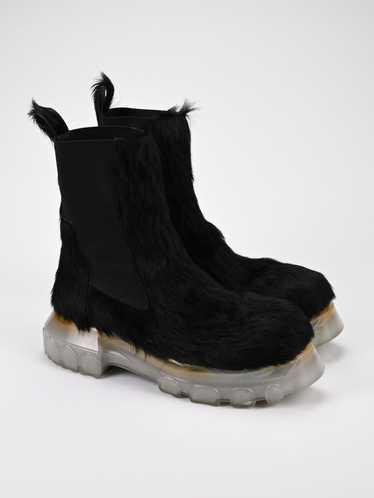 Rick Owens Pony Hair Beatle Bozo Tractor Boots - image 1