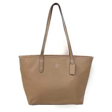 【Excellent Condition】COACH Tote Bag Beige - image 1