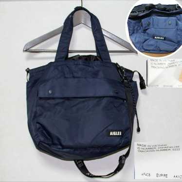 AIGLE Shoulder Bag Navy 1853 - image 1