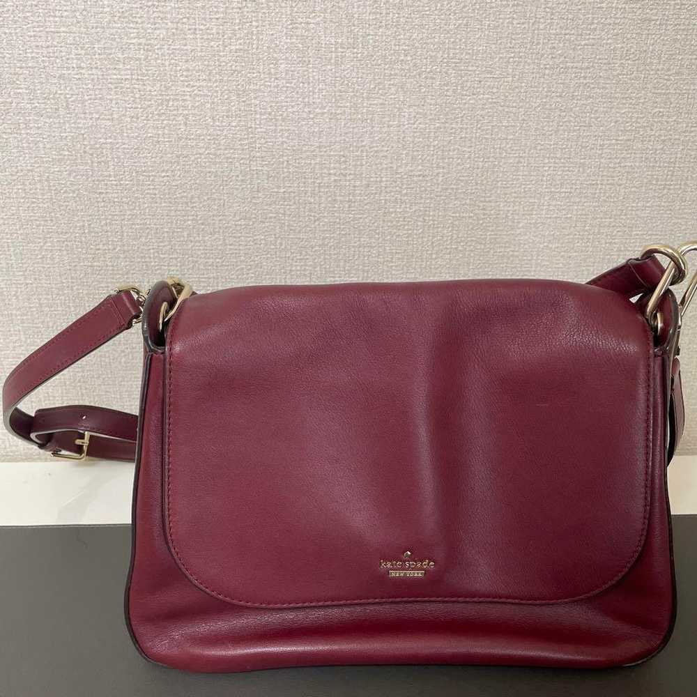 Kate Spade leather shoulder bag. - image 1