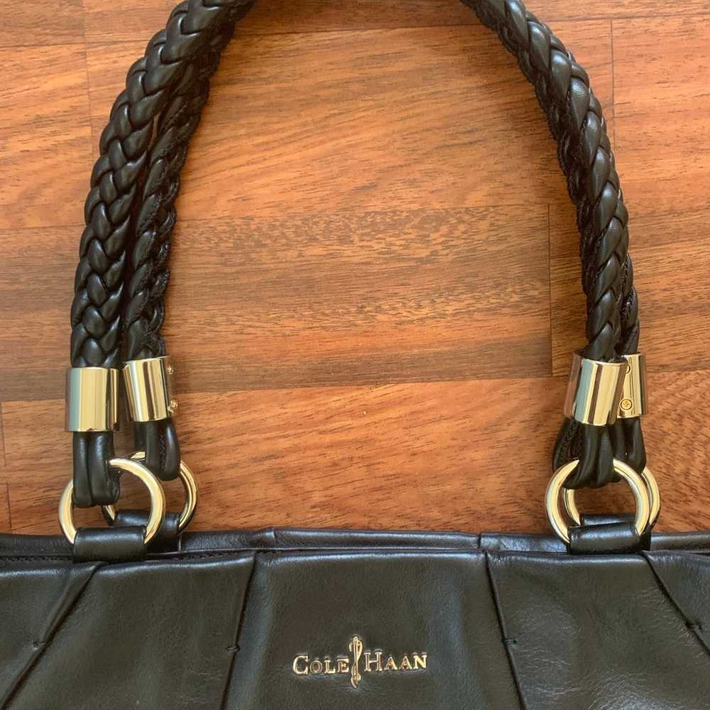 Cole Haan Leather Handbag Black - image 2