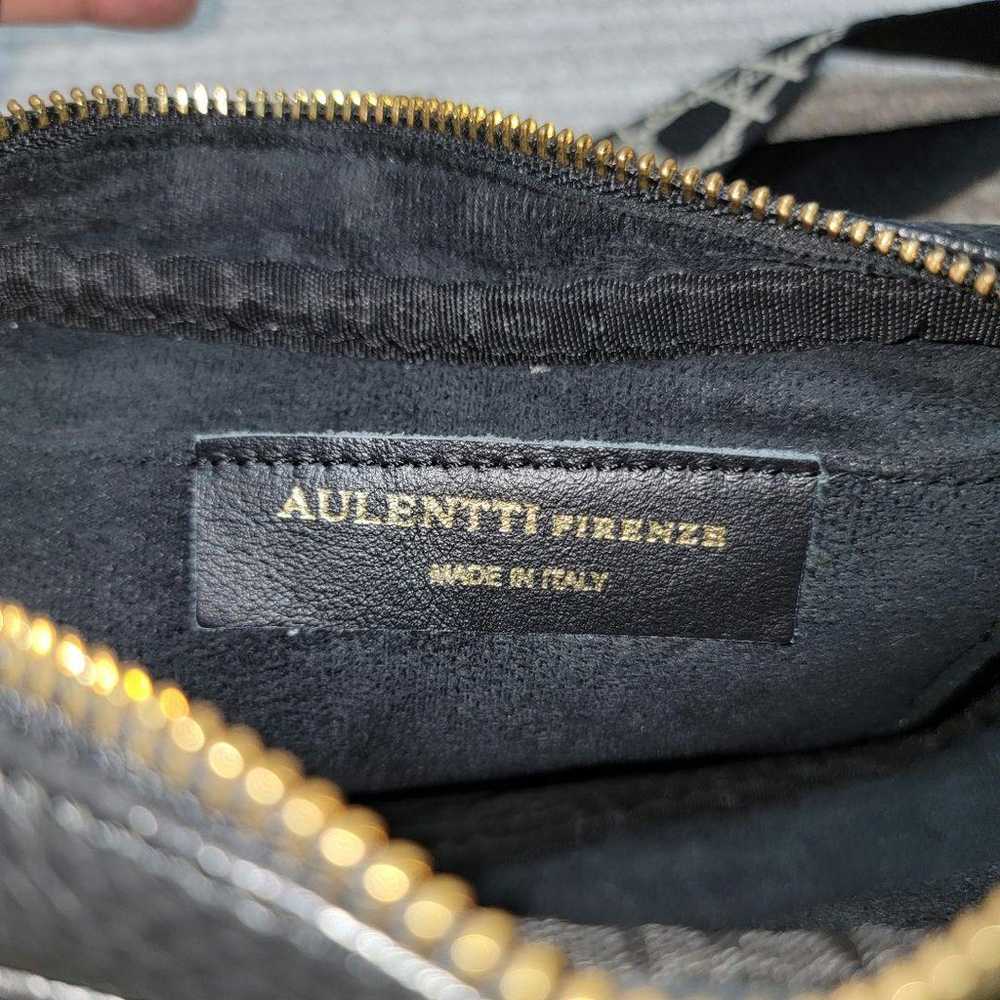 【Excellent Condition】AULENTTI Black Wide Belt Sho… - image 10