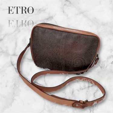 ETRO shoulder bag, paisley pattern, made in Italy… - image 1