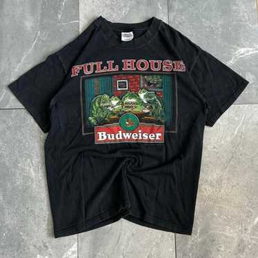 Budweiser Vintage 1990s budweiser promo t shirt