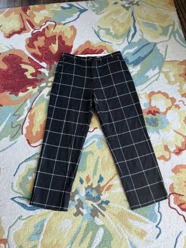 Supreme Supreme Windowpane Wool Trouser FW22 Black