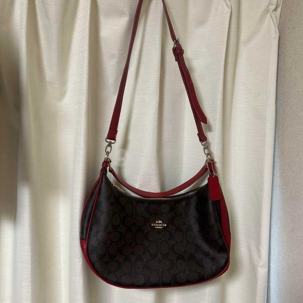 Coach Handbag Shoulder Bag - image 1