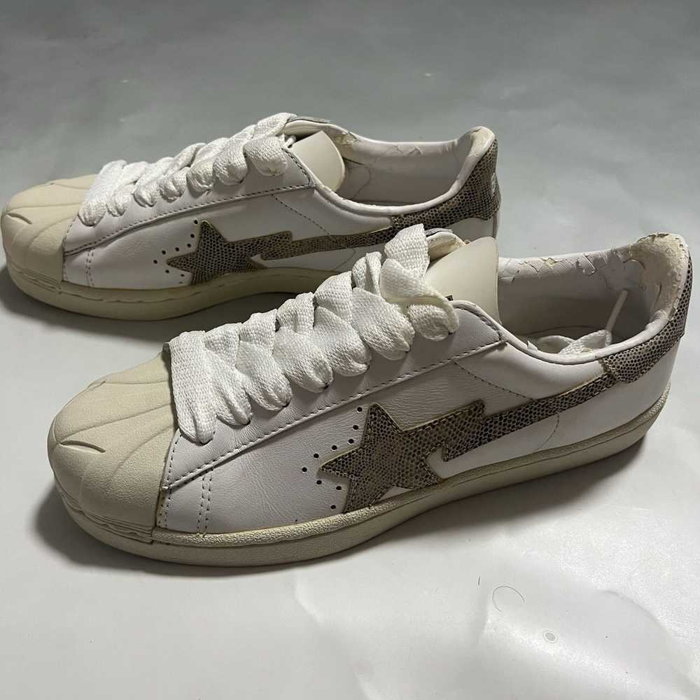 BAPE skull sta White/snake leather - image 2