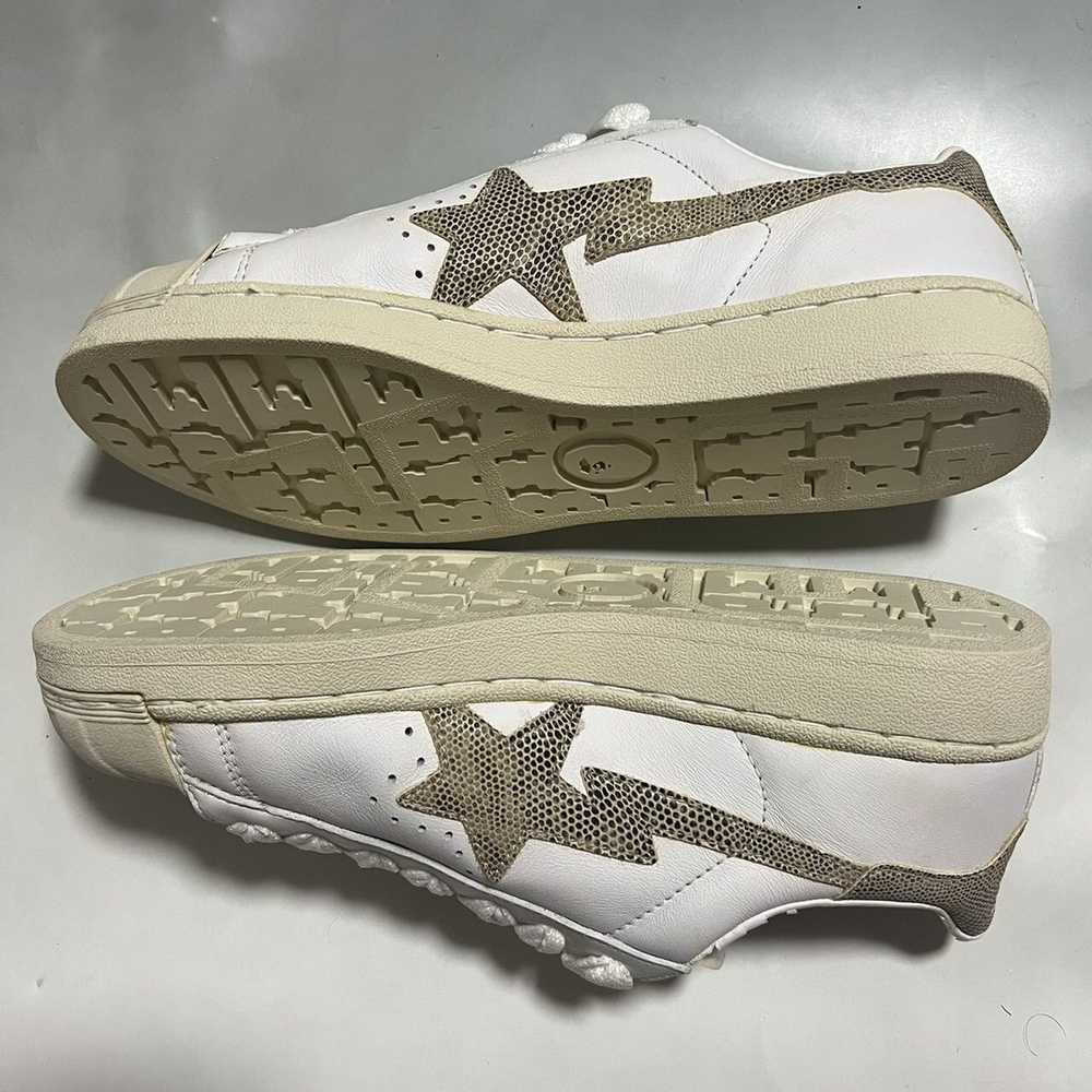 BAPE skull sta White/snake leather - image 6