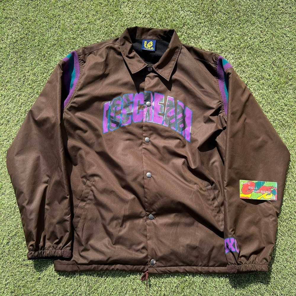 BAPE nylon jacket brown - image 1