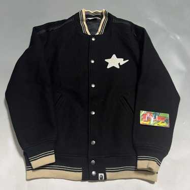 BAPE Sta versity jacket black