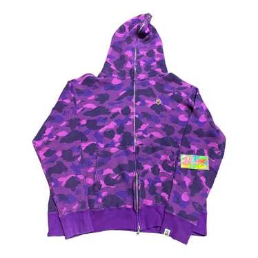 BAPE Thermal Full Zip Hoodie Purpld camo - image 1