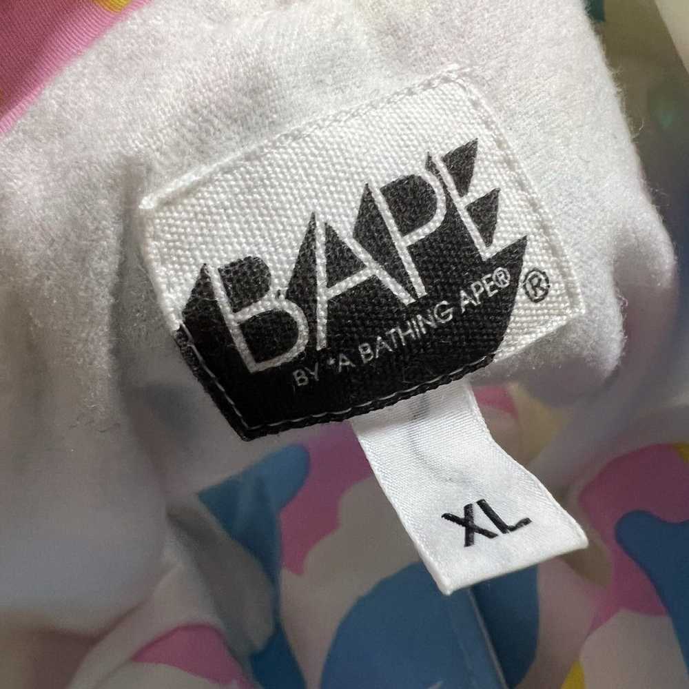 BAPE cotton candy nylon jacket - image 4