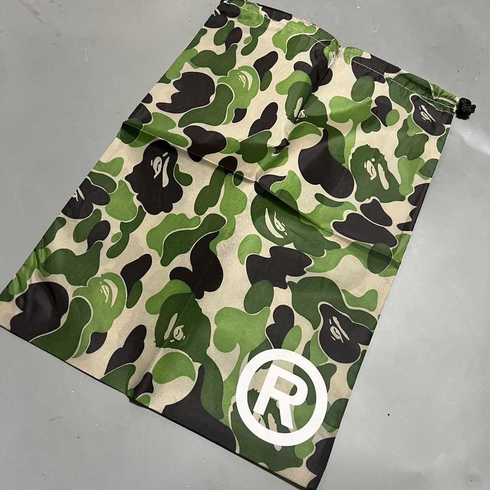 BAPE nylon shoes bag ABC camo - image 1