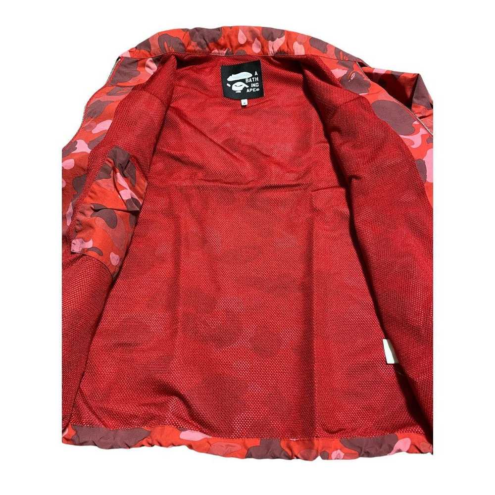 BAPE Nylon Jacket Farrell Red camo - image 2