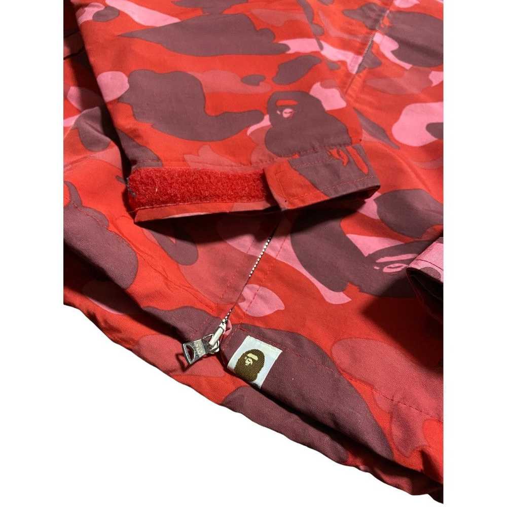 BAPE Nylon Jacket Farrell Red camo - image 3