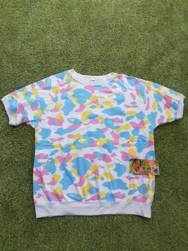 BAPE cotton candy sweat TEE