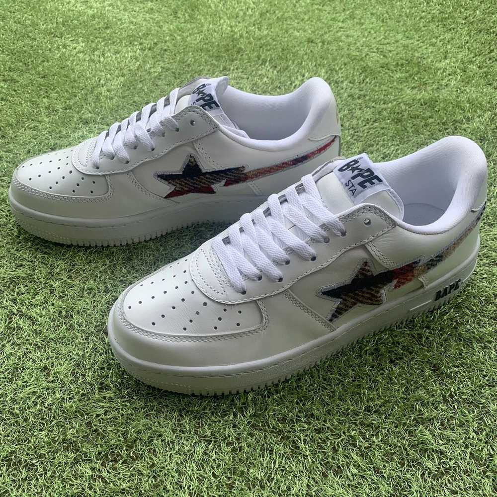 BAPE Sta White/lovegene check - image 2