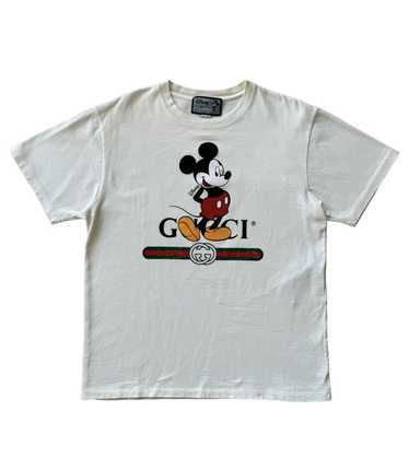 Gucci x Disney Mickey Mouse Banner Logo Tee - image 1