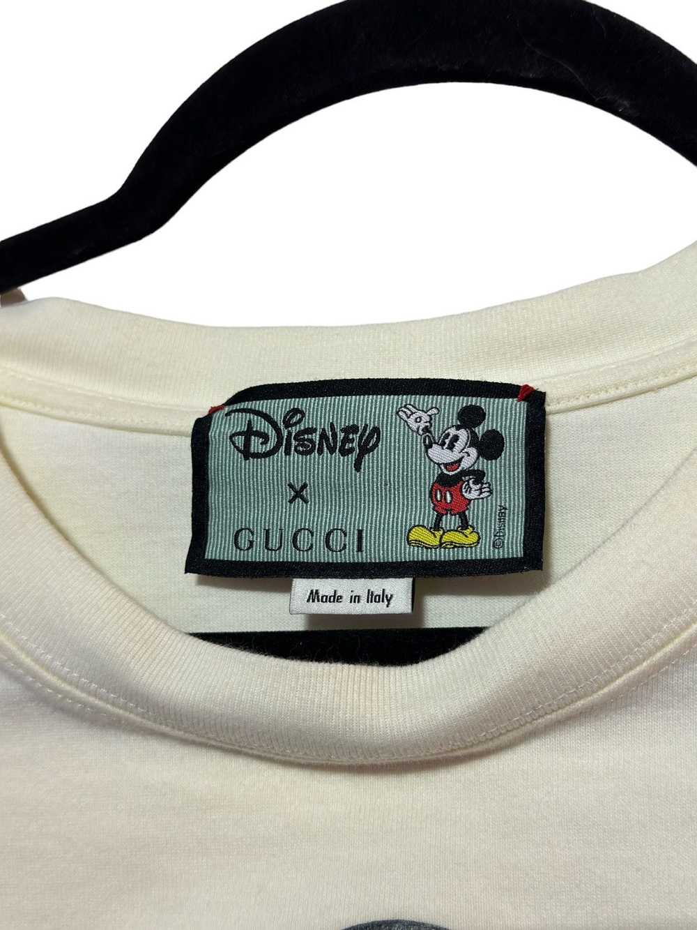 Gucci x Disney Mickey Mouse Banner Logo Tee - image 4