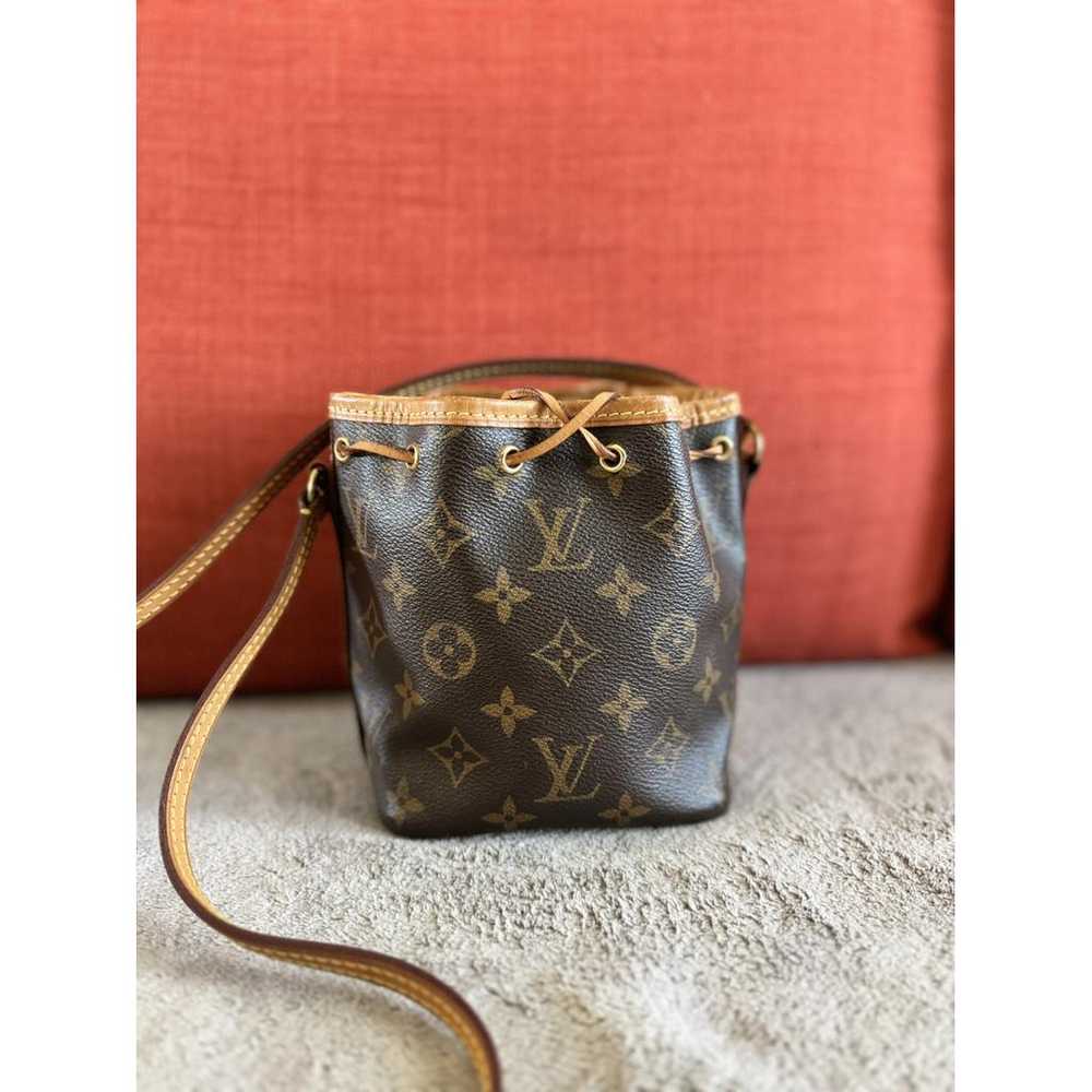 Louis Vuitton Nano Noé leather crossbody bag - image 2