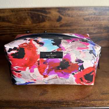 Kate Spade Laurel Way Printed Blury Floral Cosmeti