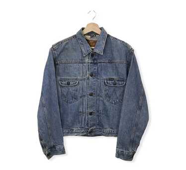 Cowboy Equipment × Denim Jacket × Wrangler Vintag… - image 1