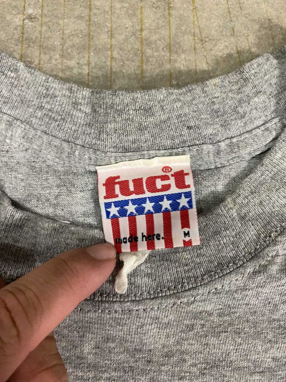 Fuct × Made In Usa × Vintage 90s FUCT target logo… - image 7