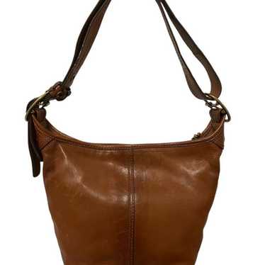 COACH Legacy top Bleecker Duffle 11422 Bucket Brown Leather