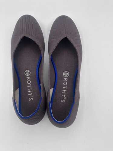 Retired Rothy’s The Flat Size 10.5 FIG PYTHON Bal… - image 1