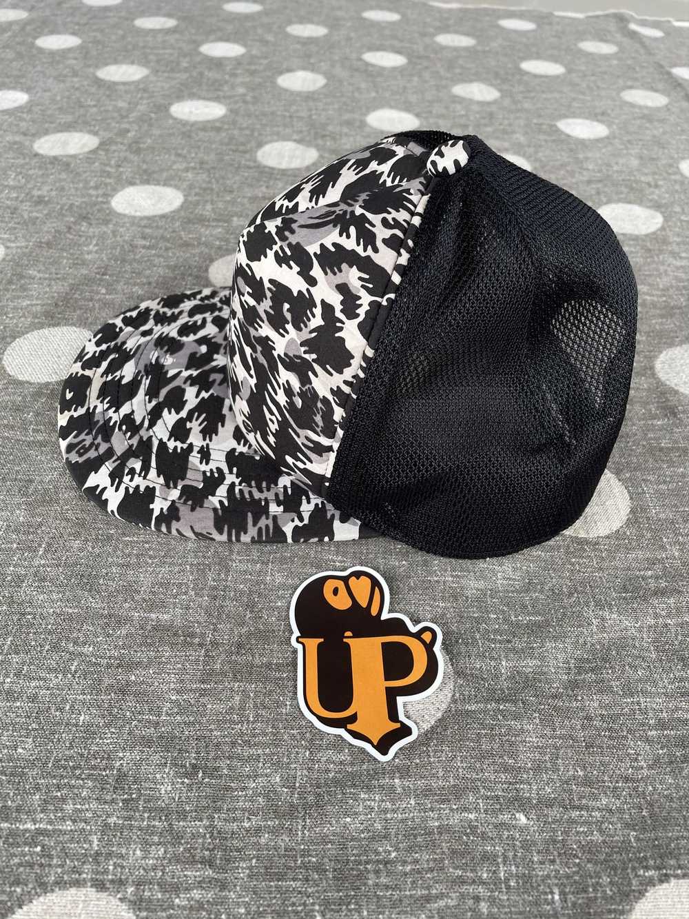 Bape × Nigo Leopard Camo Mesh Cap - image 2